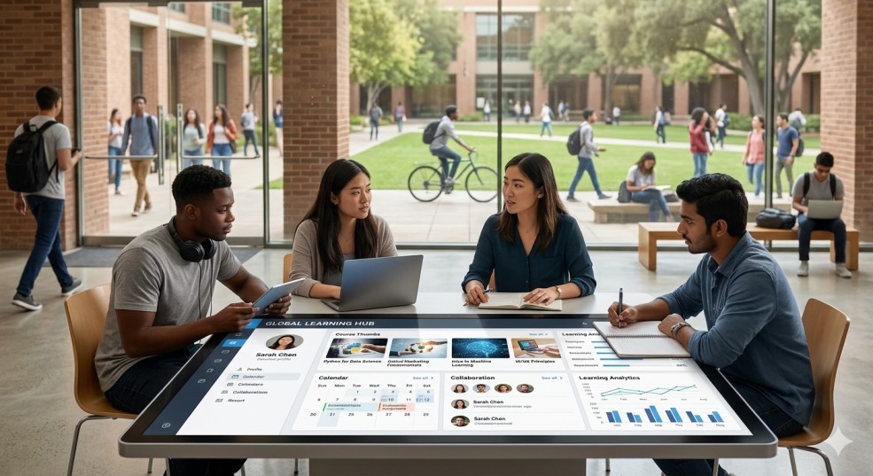 Advanced Analytics and Reporting dashboards for LMS performance tracking.